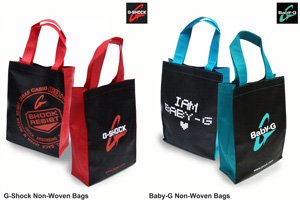 G-Shock and Baby-G Non-Woven bags G-Shock and Baby-G Non-Woven bags