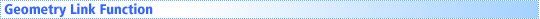 Geometry Link Function